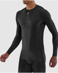 SKINS - SKINS Compression Men's Series-5 Activewear Long Sleeve Top Black
