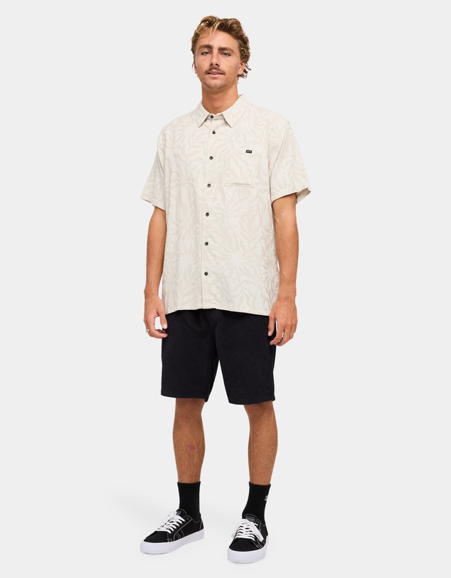 Billabong - Mens Sundays Jacquard Short Sleeve Shirt