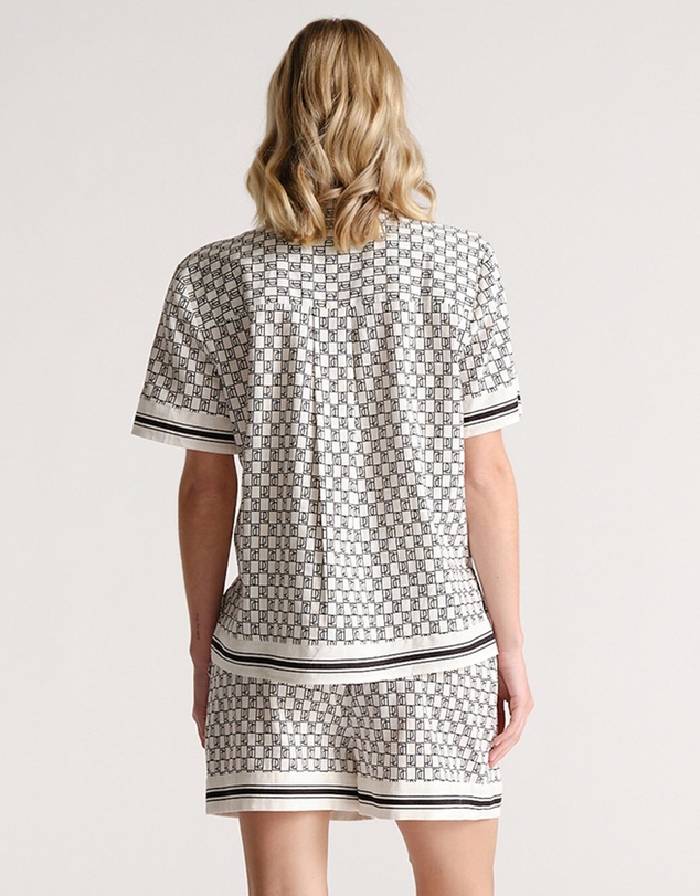 Decjuba - D-Luxe Monogram Shorts