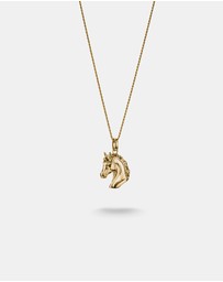 THOMAS SABO - THOMAS SABO Horse Head Necklace with Zirconia