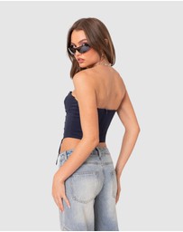 EDIKTED - Mckenna Lace Up Corset