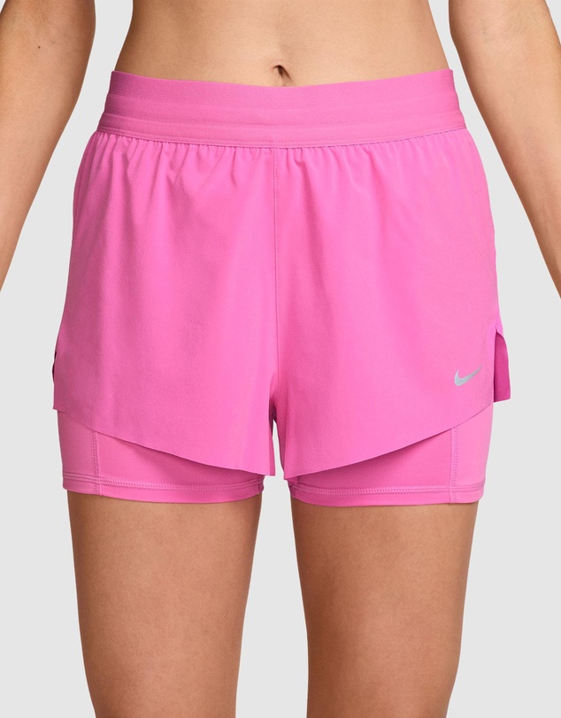 Nike - Swift Dri-FIT Mid-Rise 2-in-1 Running Shorts