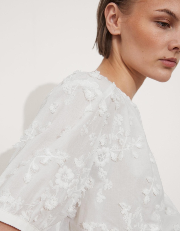& Other Stories - Oversized Puff-Sleeve Blouse