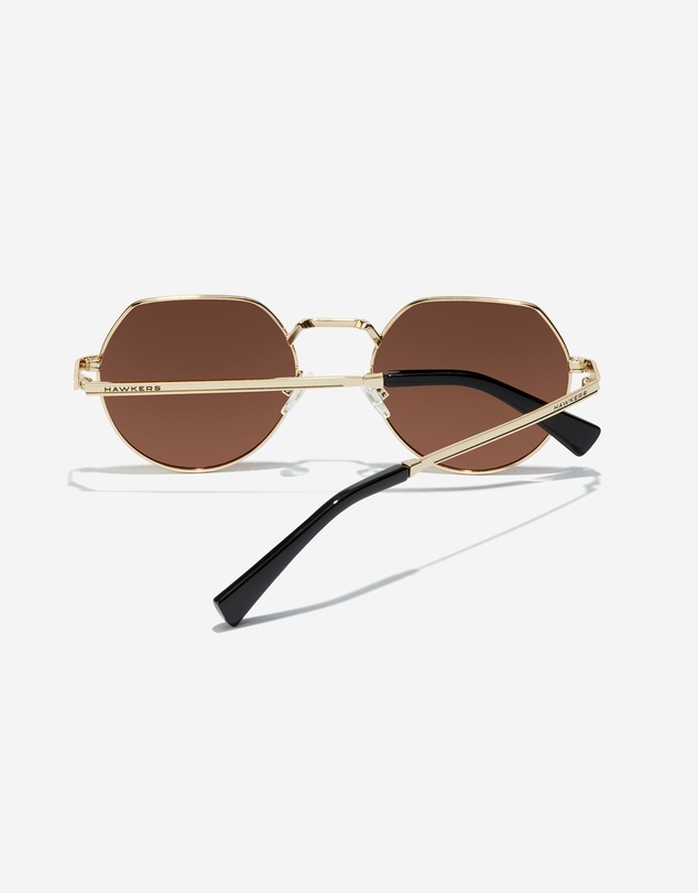 Hawkers Co - HAWKERS - Polarized Gold Brown AURA  Sunglasses for Men and Women UV400