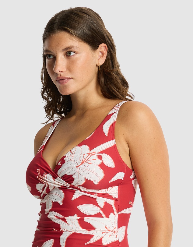 Sea Level Australia - Veridian Cross Front Multifit Singlet Top