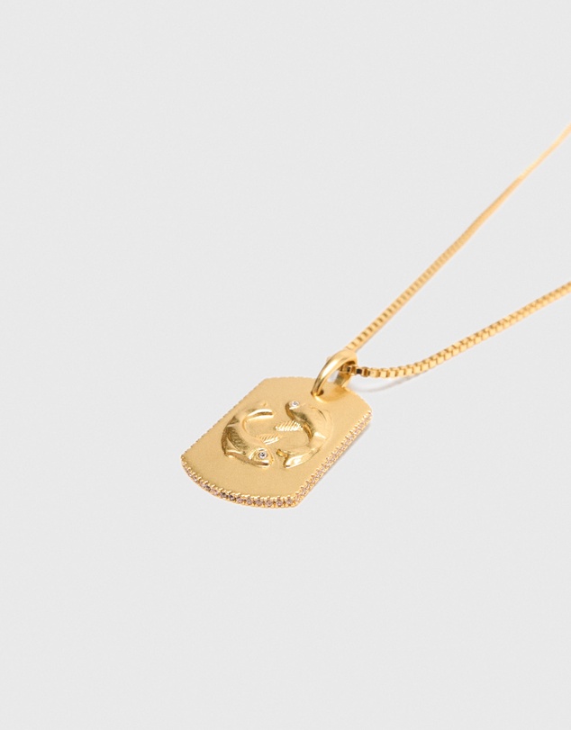 Maje - Astro Plaque Necklace