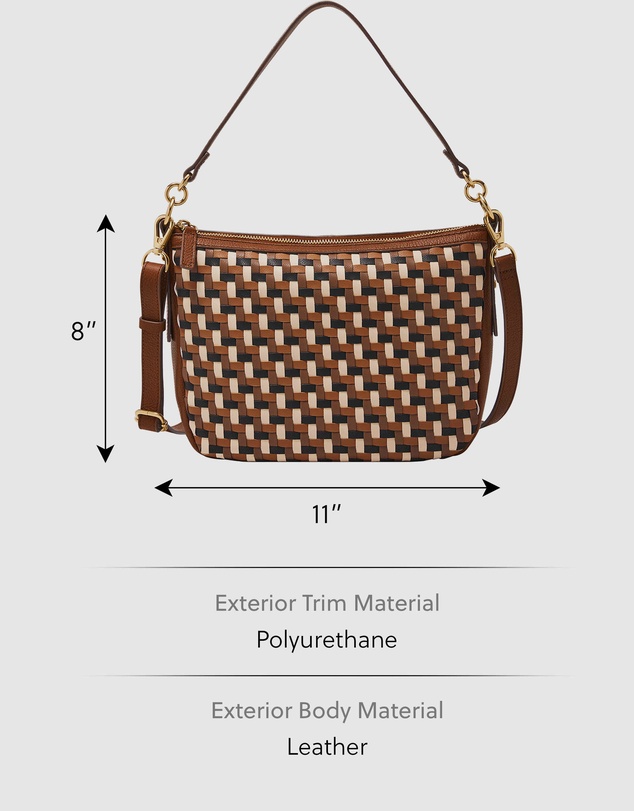 Fossil - Jolie Brown Crossbody Bag