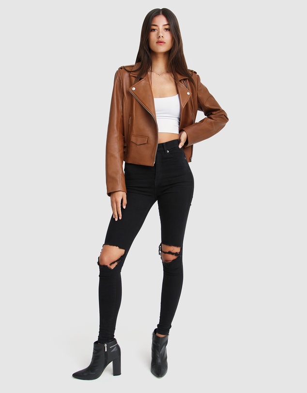 Belle & Bloom - Just Friends Leather Jacket