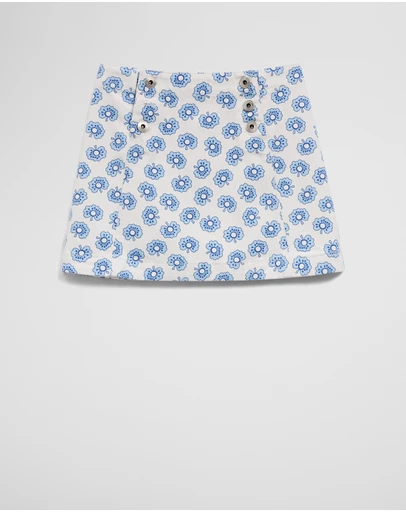 Country Road - Printed Denim Skirt