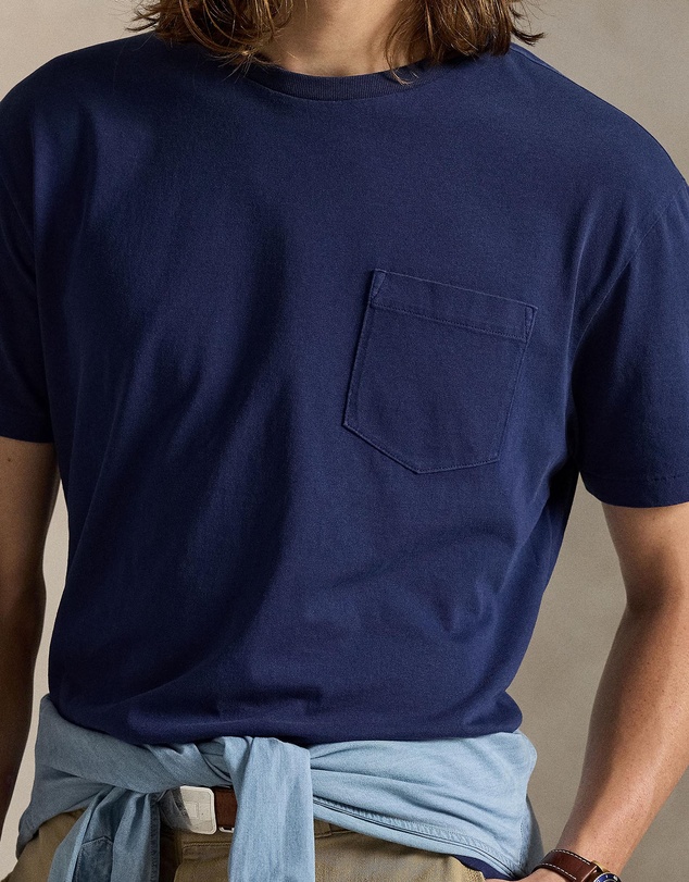 Polo Ralph Lauren - ICONIC EXCLUSIVE - Classic Fit Weathered Pocket T-Shirt