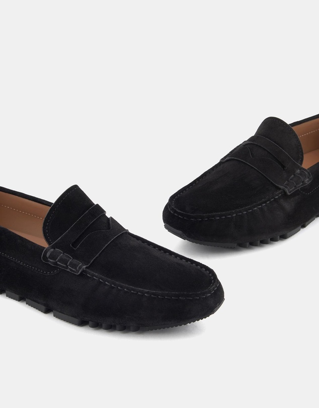 Emporio Armani - Driver Suede - Men's