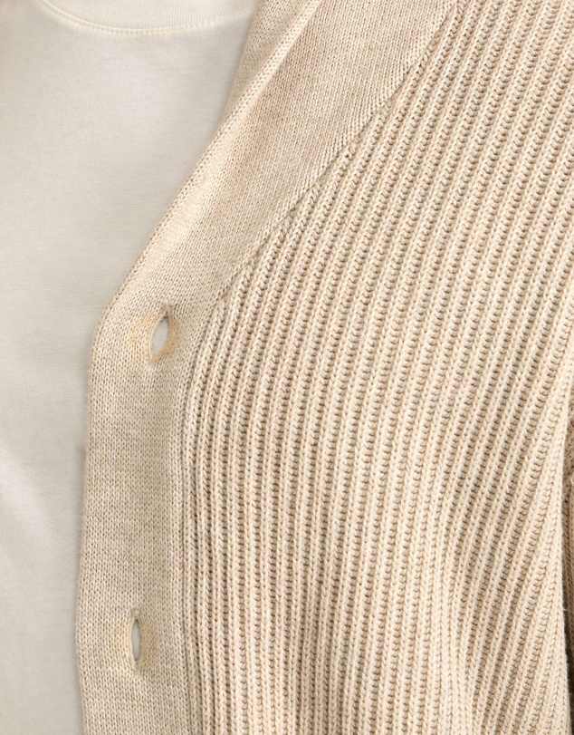 Oxford - Jed Ribbed Cardigan