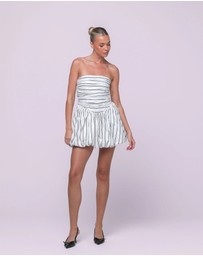 Isabelle Quinn - Jane Stripe Mini Dress