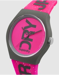 Superdry - Glitter Pink Watch