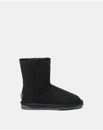 EVERAU - EverAU Ugg Short Classic Double Faced Sheepskin Upper UGG Boots