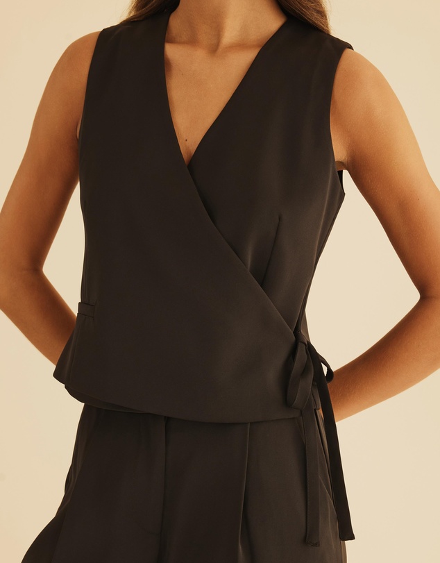 Atmos&Here - Freida Wrap Vest Top
