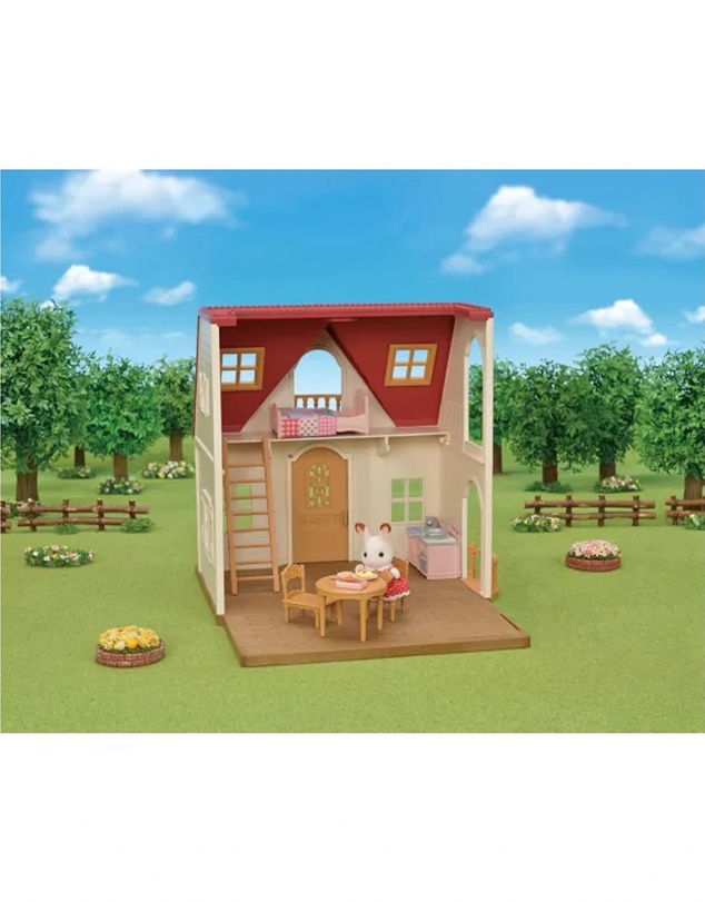 Sylvanian Families - Red Roof Cosy Cottage Starter Home