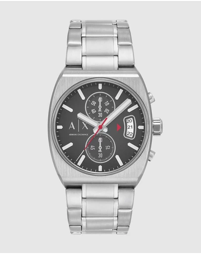 Armani Exchange - Silver Tone Chronograph Watch