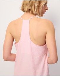 Wanderluxe Sleepwear - Dolce Camisole Slip Dress Long
