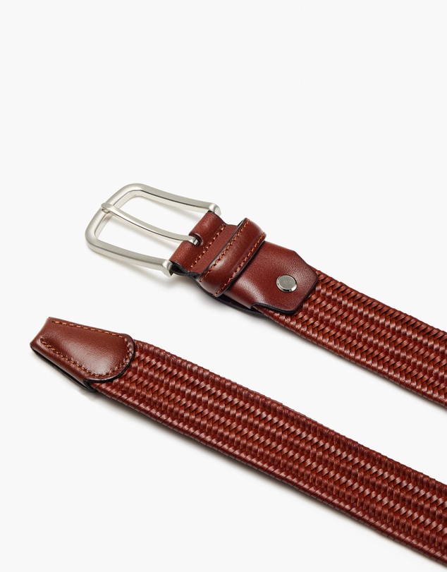 Aquila - Devon Leather Woven Belt