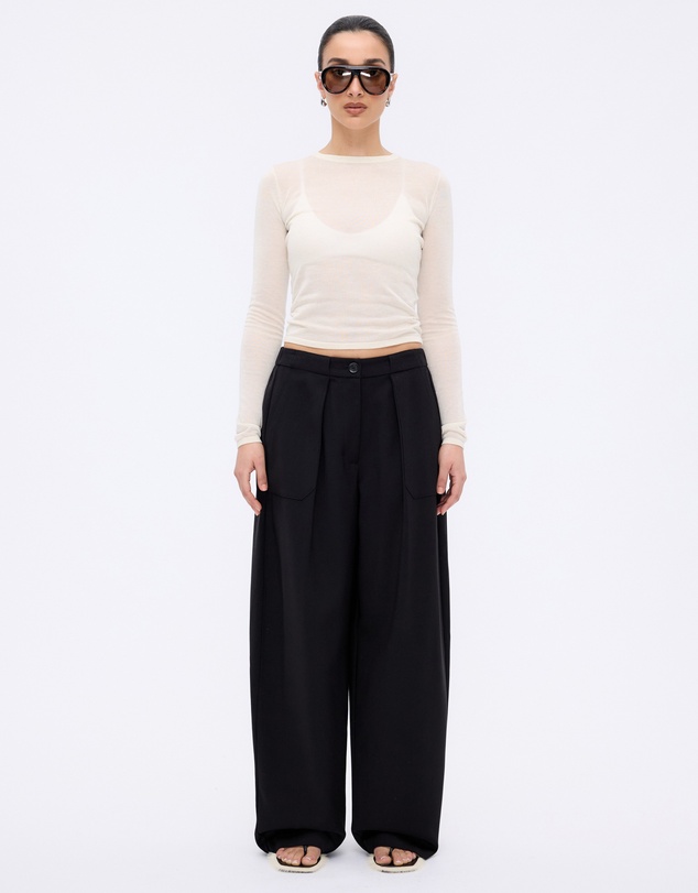 Minima Esenciales - Lowen Barrel Leg Suit Pants