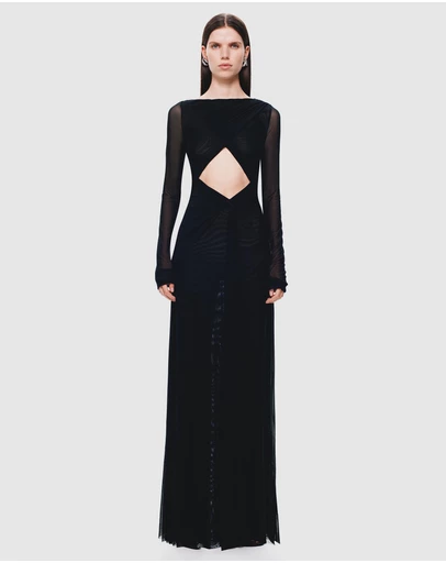 MISHA - The Transit LS Mesh Dress