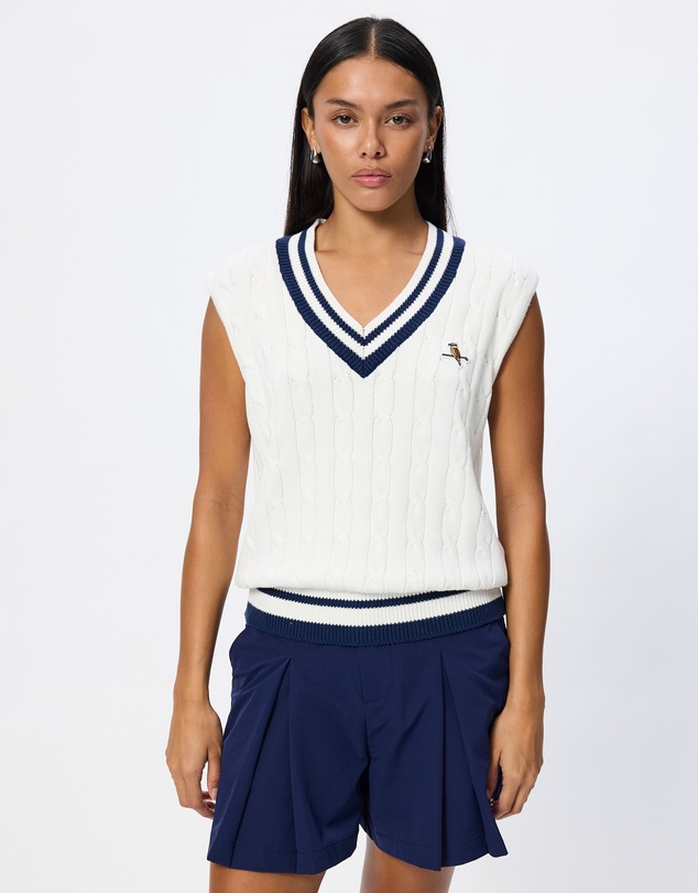 Walker Golf Things - Classic Cable Knit Vest