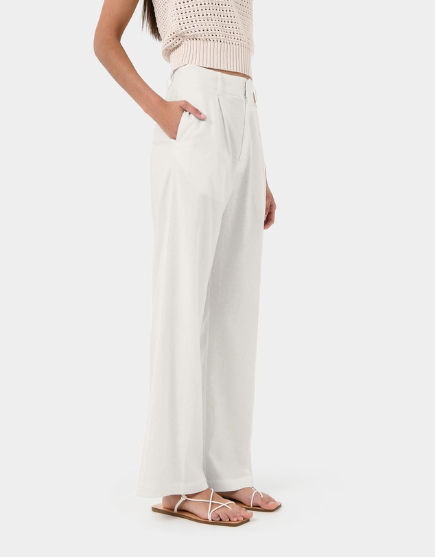 Forcast - Perry Linen Tailored Pants