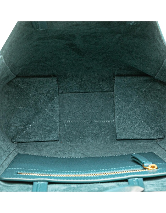Pre-Loved by Azura Reborn - Pre-Loved Small Grained Calfskin Vertical Cabas Satchel