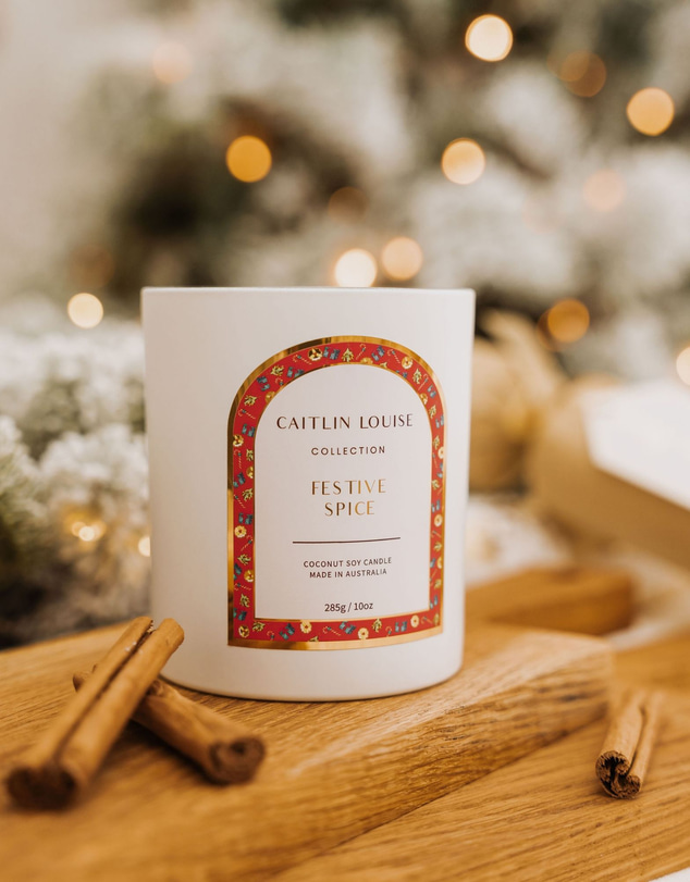 Caitlin Louise Collection - Festive Spice Christmas Candle