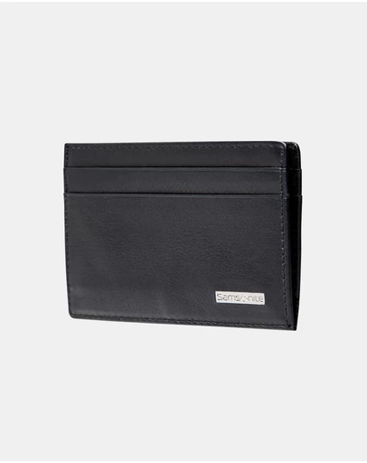 Samsonite - DLX Leather Wallets Card & Note Holder + 4Cc