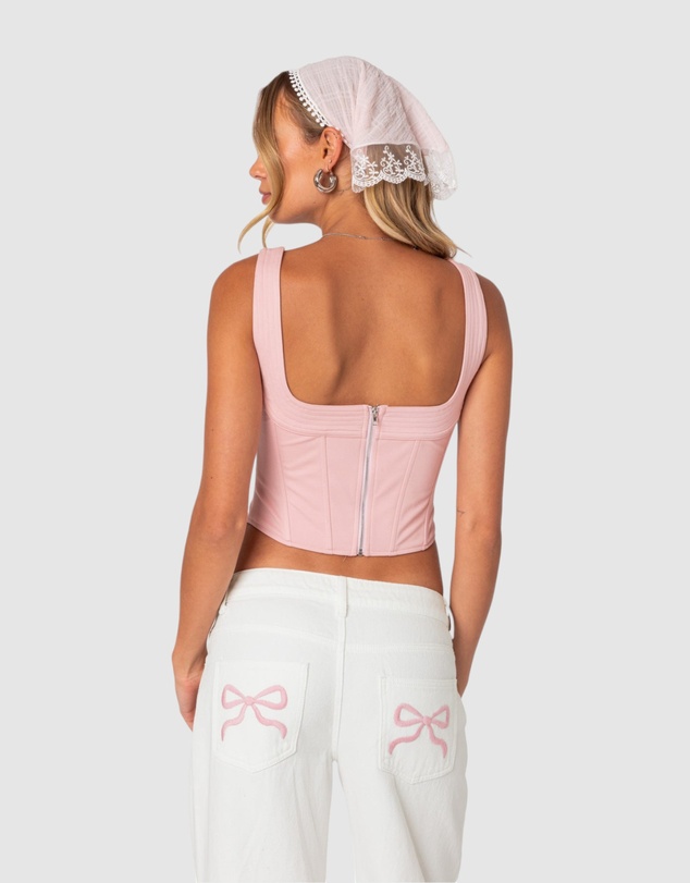 EDIKTED - Ballet Baby Lace Up Corset