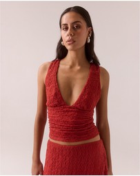 SOVERE - Aaila Lace Top