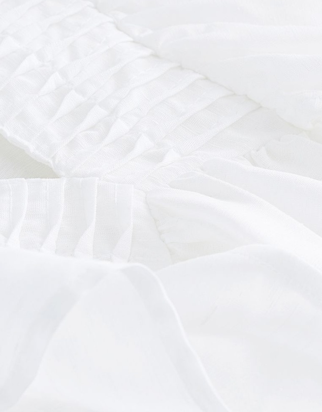 NEXT - Sleeveless Ruffle V-Neck Top