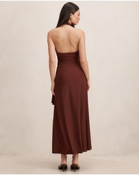 Forever New - Aaliyah Wrap Halter Neck Midi Dress