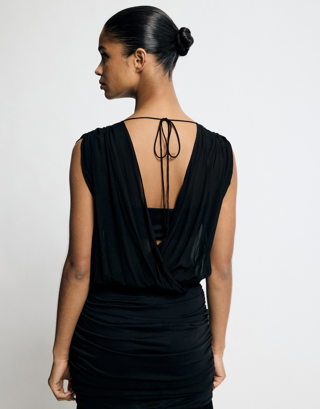 Lover - Zinnia Jersey And Georgette Maxi Dress