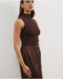 Atmos&Here - Lowen Satin Maxi Skirt
