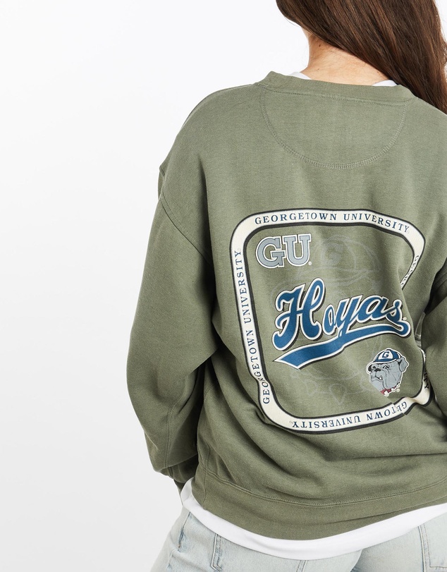 Vintage by The Real Deal - Pre Loved - Vintage 90s NCAA Georgetown Hoyas Sweatshirt