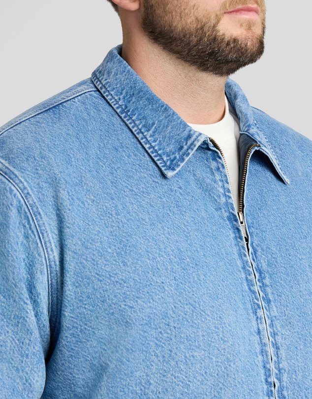 Johnny Bigg - Denim Zip Thru Jacket