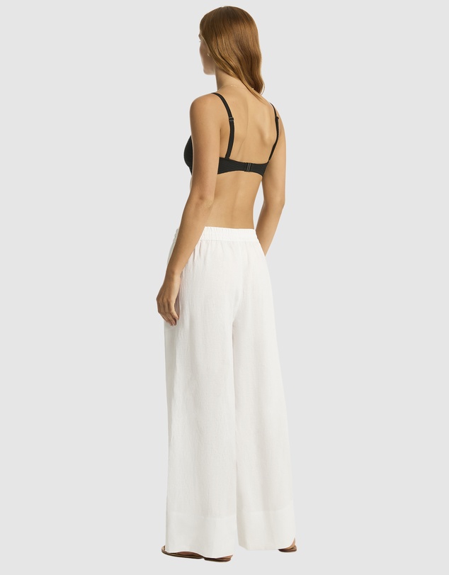 Sea Level Australia - Tidal Linen Palazzo Pant