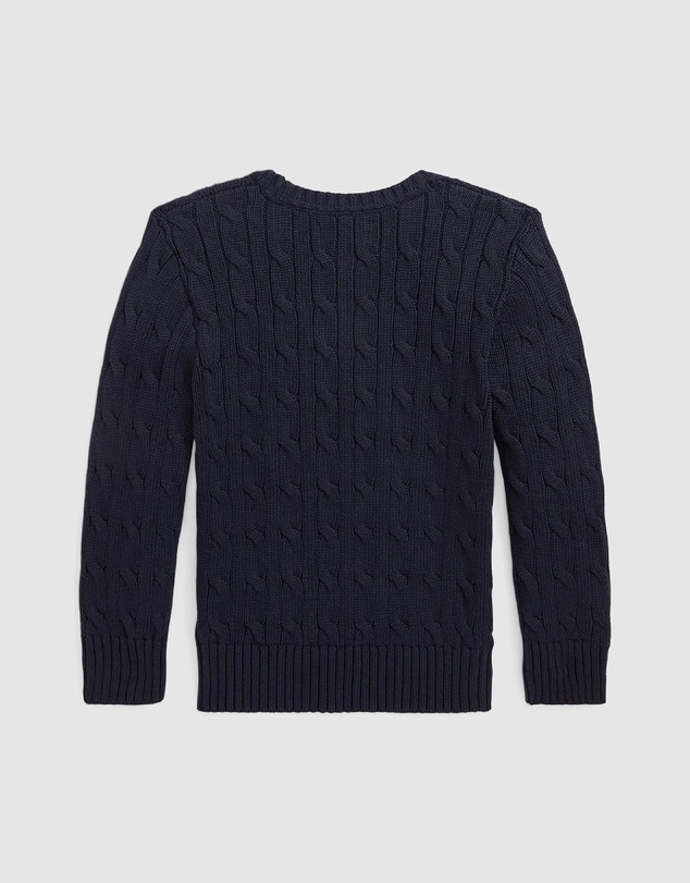 Polo Ralph Lauren - Cable-Knit Cotton Sweater - Babies-Kids