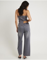 Insight - Rez Maxi Baggy Denim Jean Petite