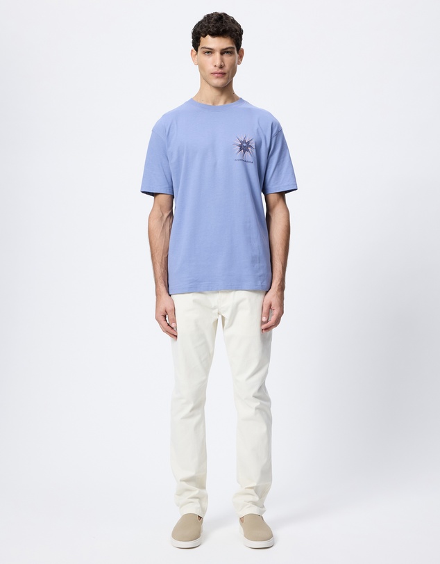 Scotch & Soda - Front And Back Artwork Relaxed Fit T-Shirt