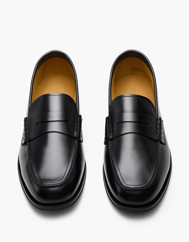 Aquila - D'ORO Collection - Prescott Hi-Shine Penny Loafers