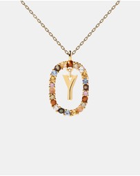 PDPAOLA - Letter Y Necklace