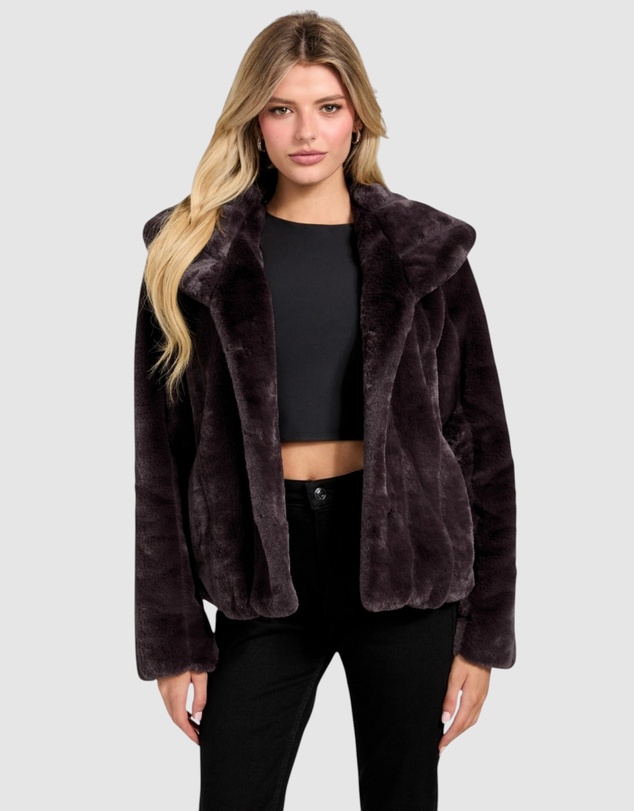 GUESS - Sophy Faux-Fur Jacket