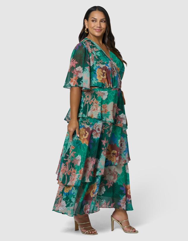 Pink Dusk by Curve Project - Hypnotic Maxi Dress