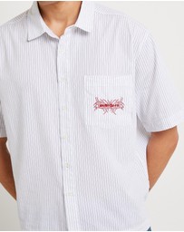 Insight - Supply Pinstripe Short Sleeve Shirt