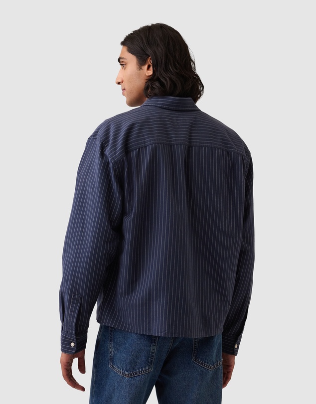 GAP - LS Cropped Oxford Shirt