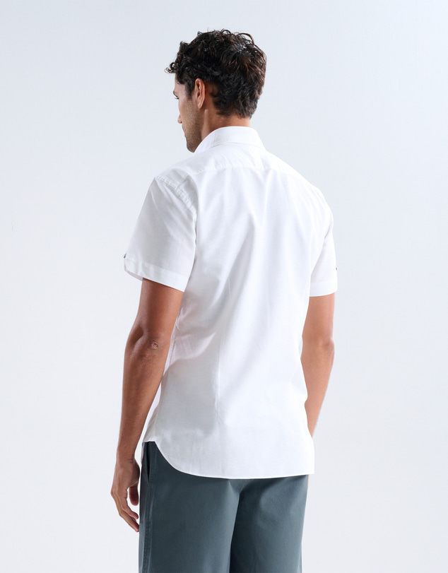 3 Wise Men - 3 Wise Men Coastline Linen Short Sleeve Shirt